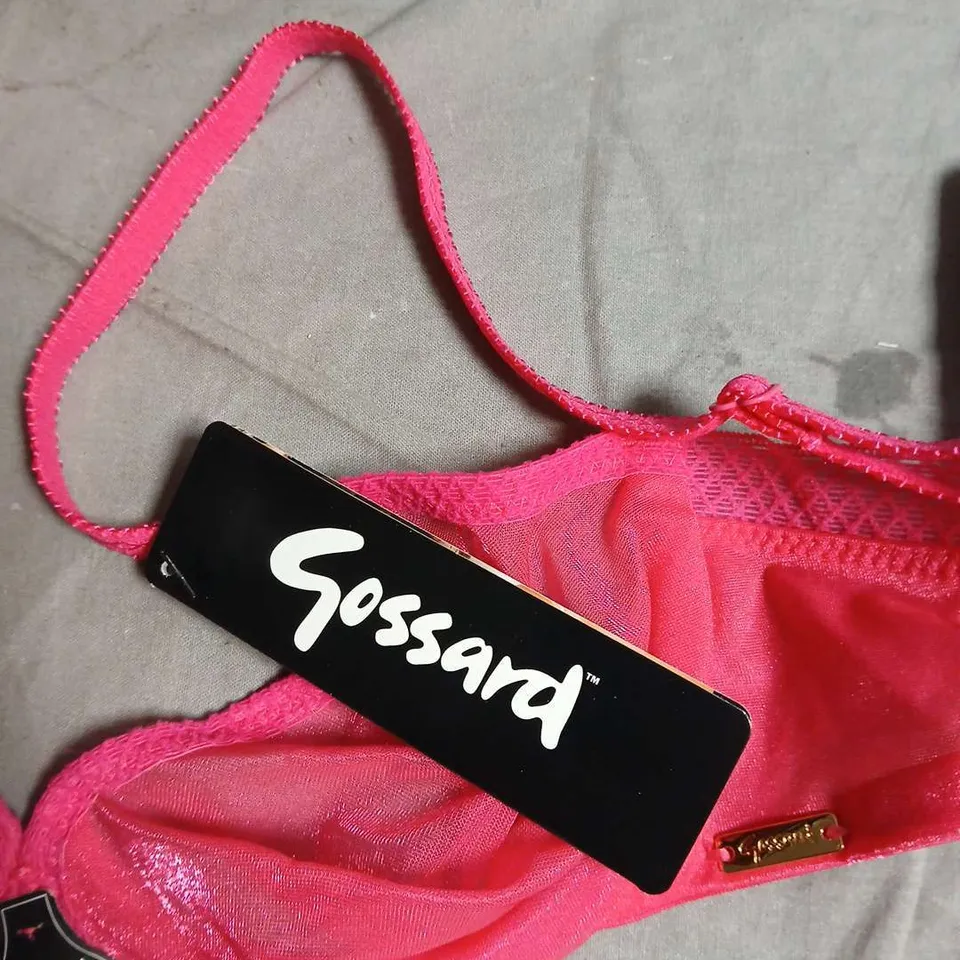GOSSARD GLOSSIES MAGENTA BRA – UK 30B (EU 65B)