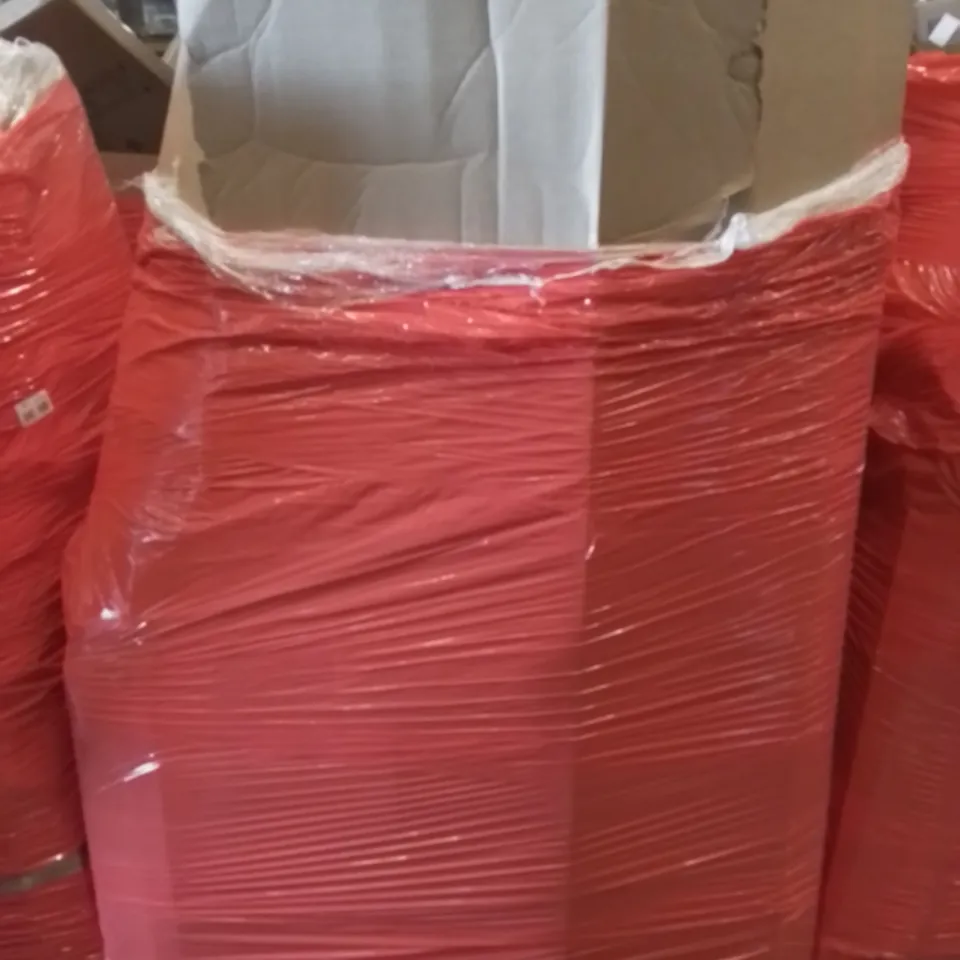 PALLET OF ASSORTED ITEMS INCLUDING WALL CLOCK, TOILET SEAT, CARRY ON SUITCASE, DONUT SEAT CUSHION, CONVECTOR HEATER