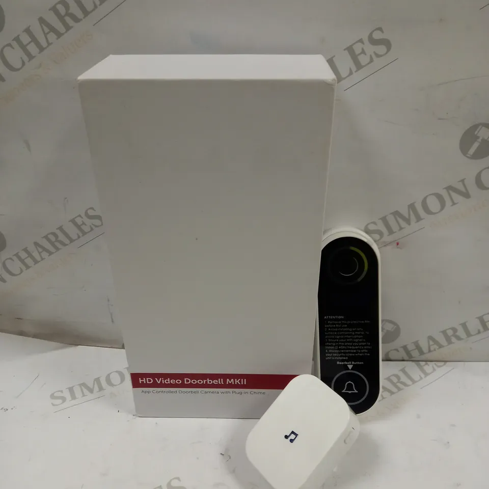 MKII HD VIDEO DOORBELL SYSTEM 