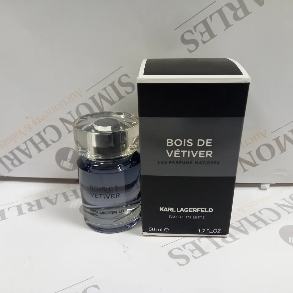 BOXED KARL LAGERFIELD BOIS DE VÉTIVER EAU DE TOILETTE 50ML