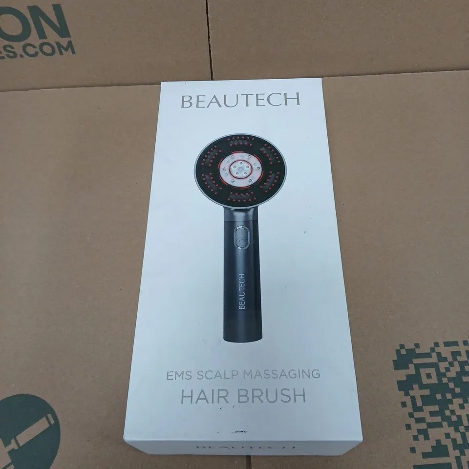 BEAUTECH EMS SCALP MASSAGING HAIR BRUSH BOXED