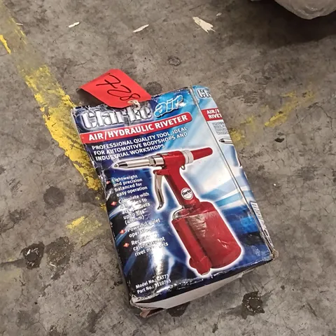 CLARKE CAT151 AIR/HYDRAULIC RIVETER