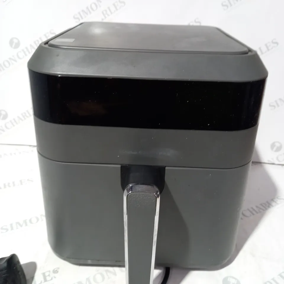 BOXED COOK'S ESSENTIALS 5.8L AIR FRYER IN SLATE GREY