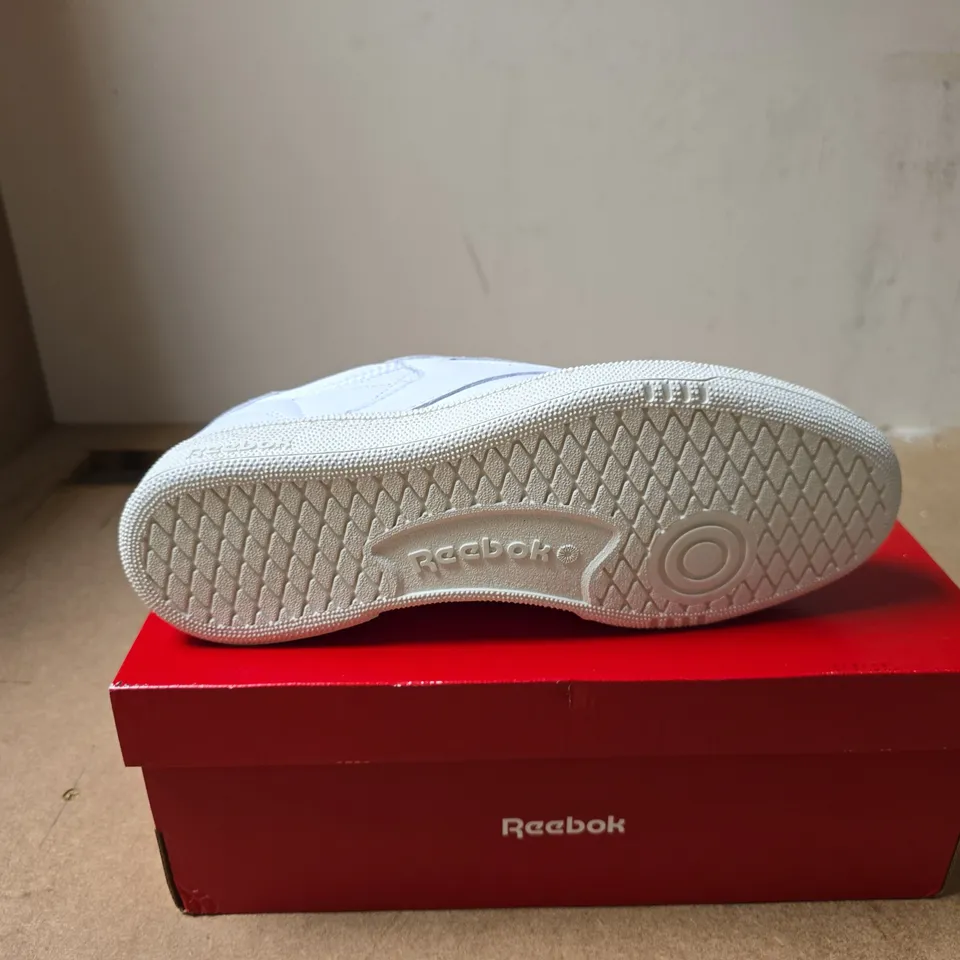 REEBOK CLUB C 85 VINTAGE TENNIS SNEAKERS WHITE SIZE UK 7 BOXED
