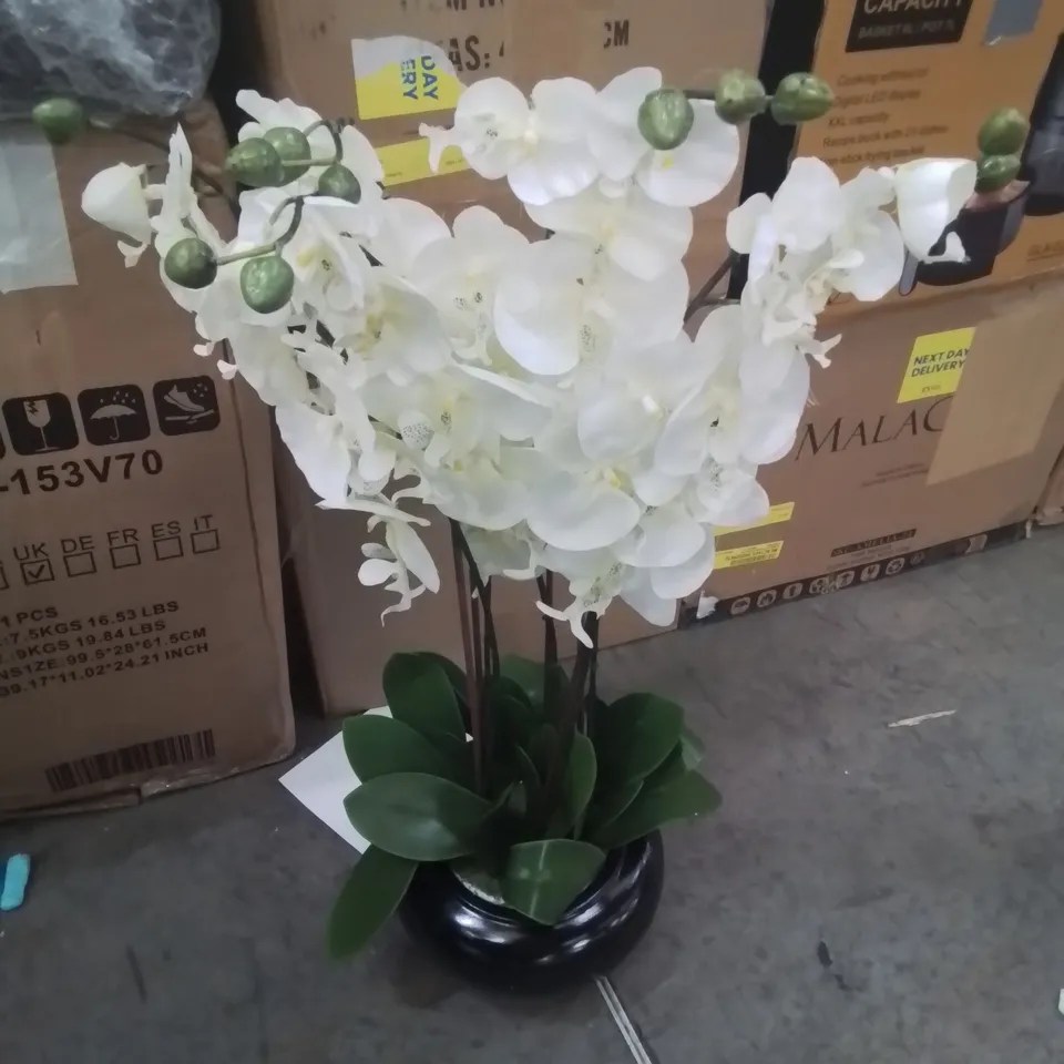 FAUX ORCHID ARRANGEMENT