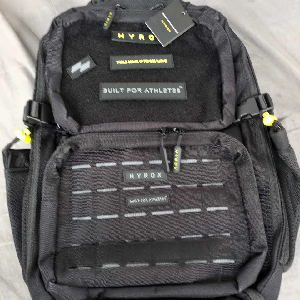 HYROX BACKPACK – BUILT FOR ATHLETES, WORLD SERIES OF FITNESS RACING