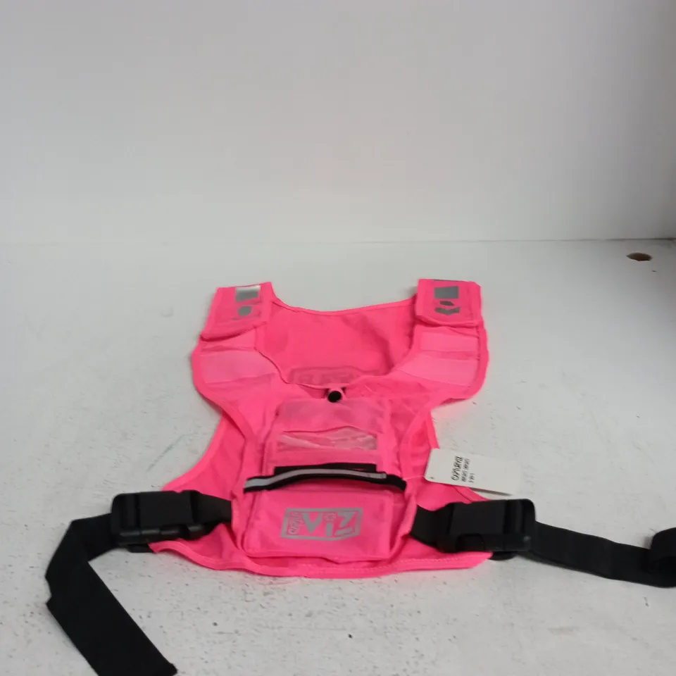 CAPTURZ REFLECT DEFLECT 3-IN-1 PINK SAFETY VEST 