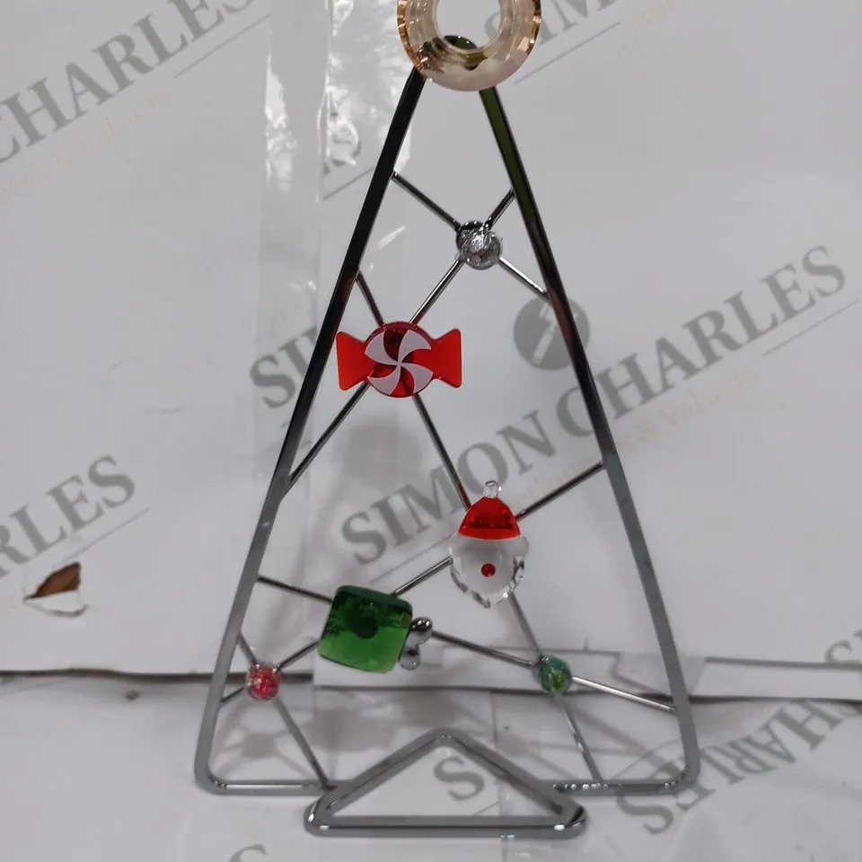 SWAROVSKI HOLIDAY CHEERS TREE WITH SET OF 7 MAGNETS