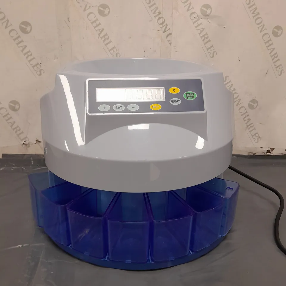 BOXED AUTOMATIC COIN COUNTER 