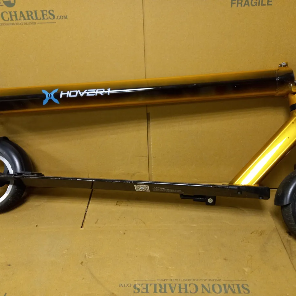 HOVER-1 EAGLE ELECTRIC SCOOTER FOLDING BALANCE BOARD WITH LED LIGHTS IN BLACK & GOLD