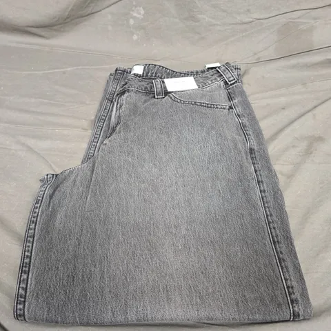 HOLLISTER BAGGY WIDE LEG JEANS - SIZE W34