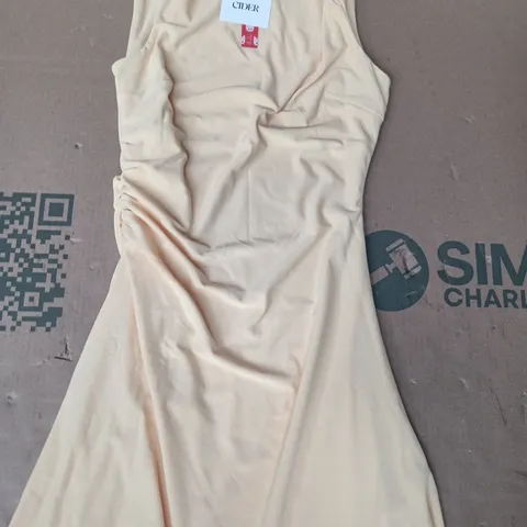 CIDER SLEEVELESS DRESS IN YELLOW SIZE XXS