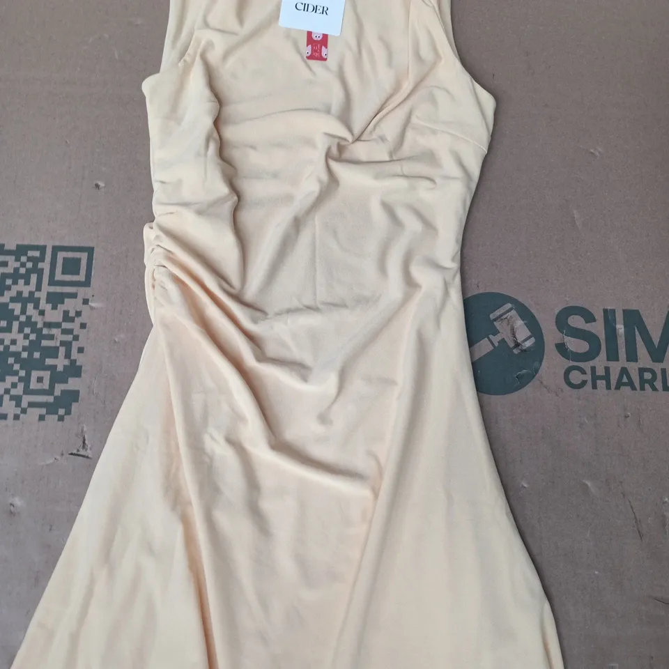 CIDER SLEEVELESS DRESS IN YELLOW SIZE XXS