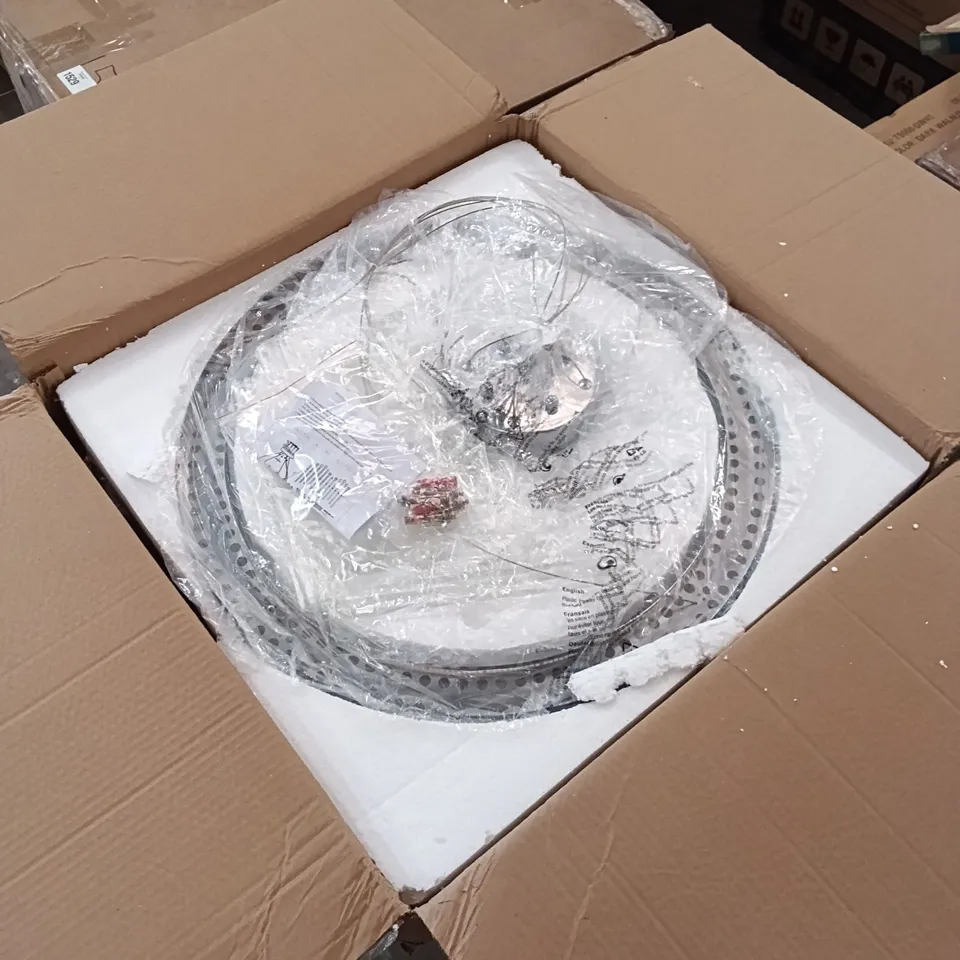 BOXED CRYSTAL CHANDELIER (1 BOX)