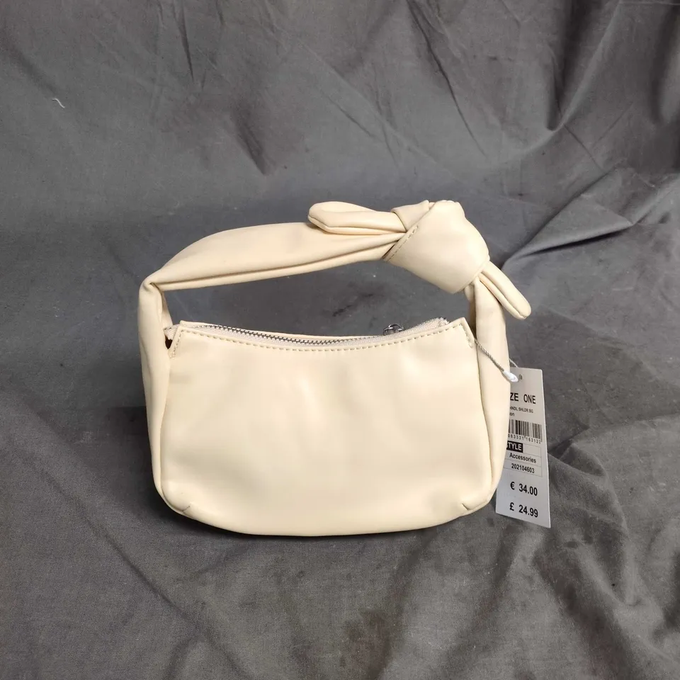 QUIZ KNOT-HANDLED SHOULDER BAG – ONE SIZE