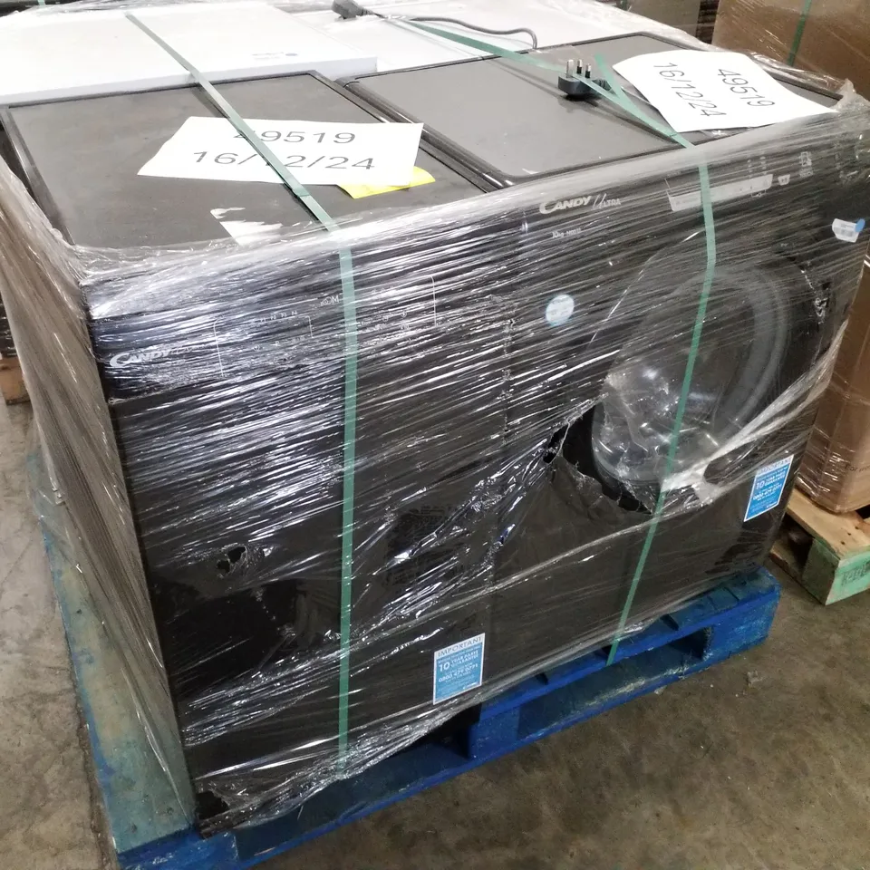 PALLET OF APPROXIMATELY 4 UNPROCESSED RAW RETURN WHITE GOODS TO INCLUDE