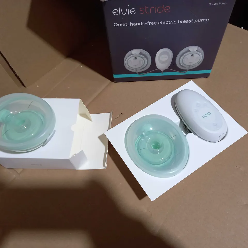 BOXED ELVIE STRIDE HANDS FREE ELECTRIC BREAST DOUBLE PUMP
