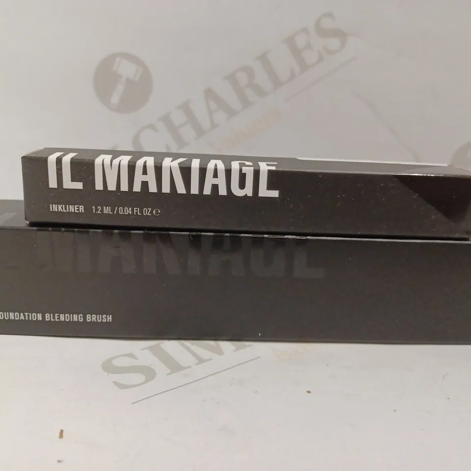 2 IL MAKIAGE FOUNDATION BLENDING BRUSH AND INKLINER