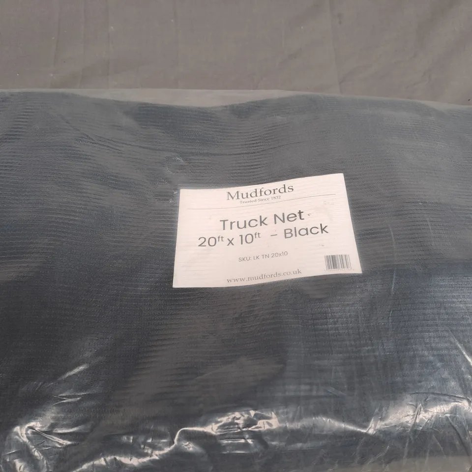 MUDFORDS TRUCK NET 20FT X 10FT BLACK