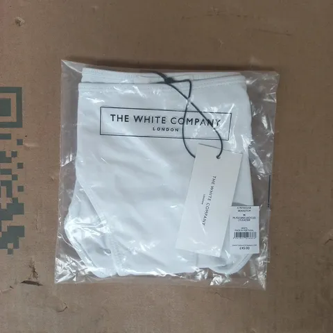 BAGGED THE WHITE COMPANY BIKINI BOTTOMS IN WHITE SIZE MEDIM