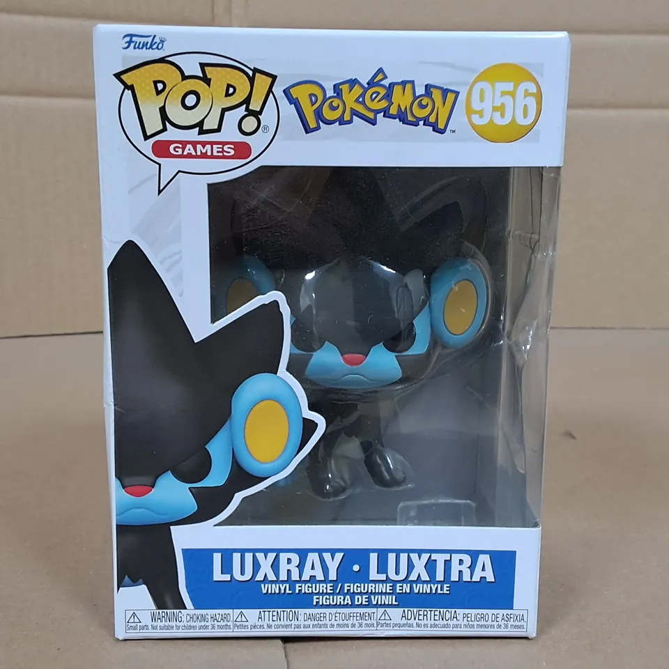 POP GAMES POKEMON LUXRAY LUXTRA VINYL FIGURINE - 956