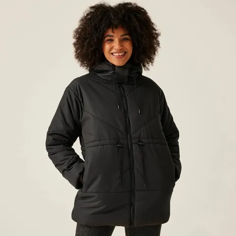 BRAND NEW REGATTA RURIE WOMENS JACKET BLACK SIZE 14