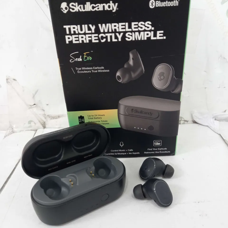 BOXED SKULLCANDY SESH EVO TRUE WIRELESS EARPHONES 