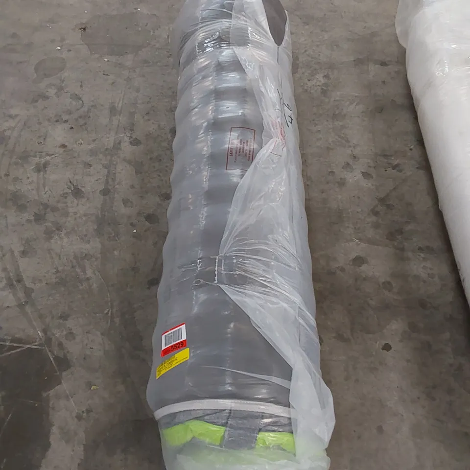 QUALITY BAGGED 4'6" DOUBLE HYBRID MEMORY FOAM OPEN COIL MATTRESS 