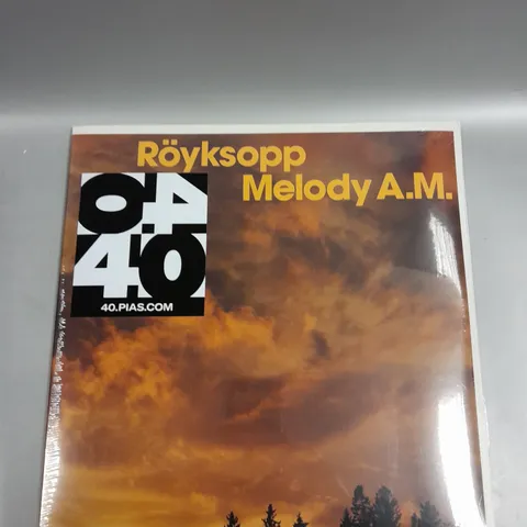 SEALED ROYKSOPP MELODY AM (2 LP) VINYL