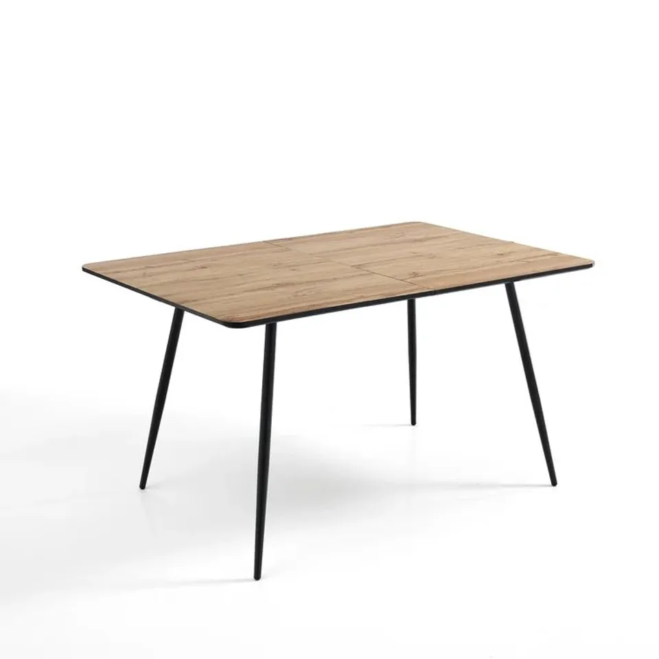BOXED AMAIRANI EXTENDABLE SOLID OAK DINING TABLE (1 BOX)