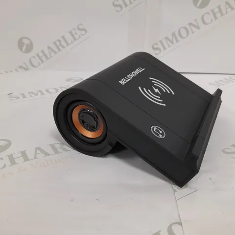 BELL HOWELL 2-IN-1 SPEAKER AND WIRELESS CHARGER 