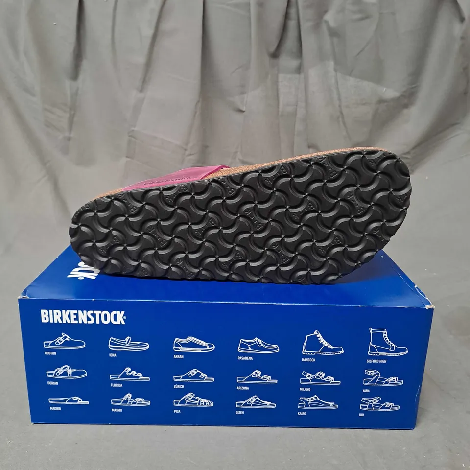 BOXED BIRKENSTOCK GIZEH LEOI BRAIDED SANDALS SIZE 7.5