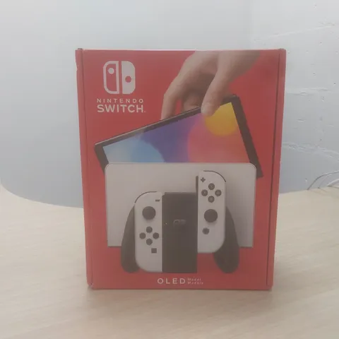 BOXED NINTENDO SWITCH OLED 64GB - WHITE