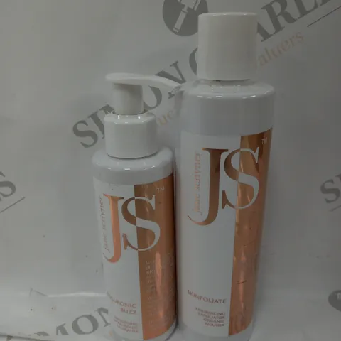 BOXED SET OF 6 ITEMS TO INCLUDE - JANE SCRIVNER SKINFOLIATE - BIOLURONIC BUZZ