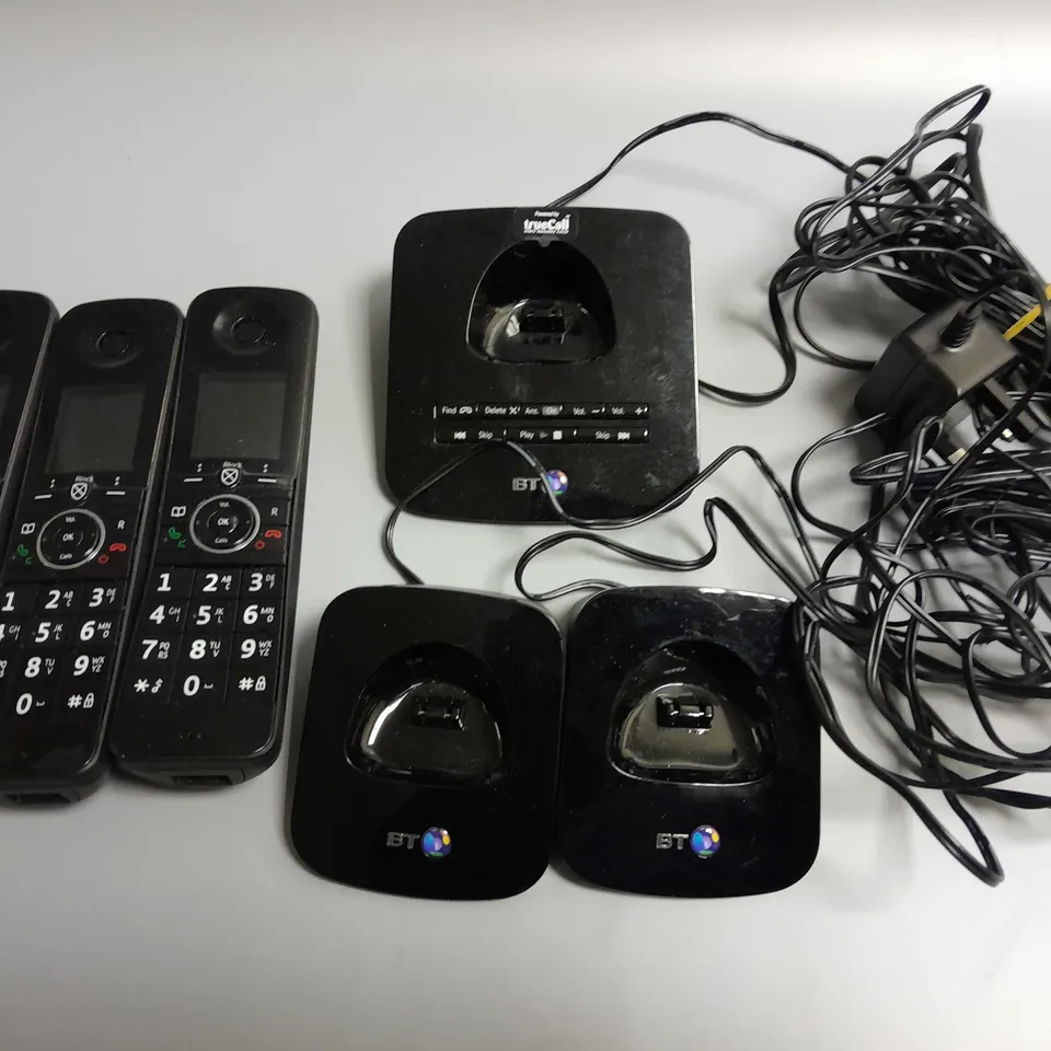SET OF 3 BT HOME PHONES