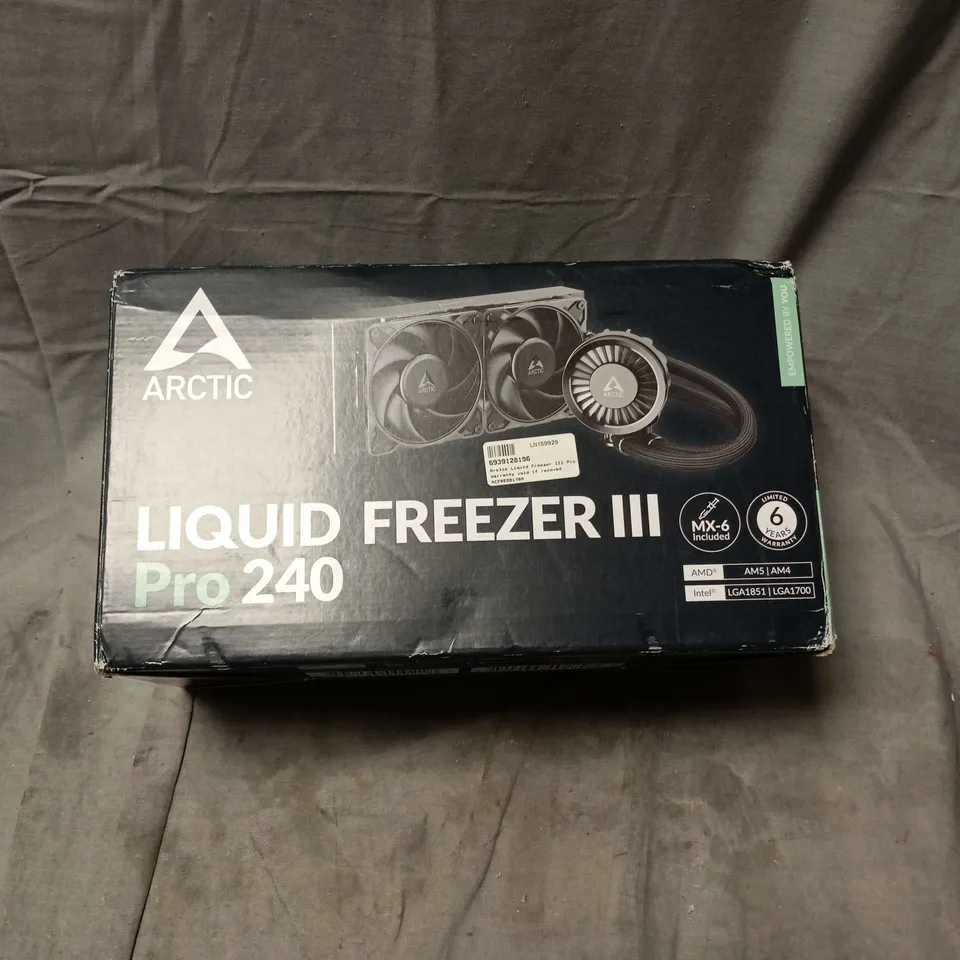 ARCTIC LIQUID FREEZER III PRO 240 CPU COOLER – BOXED