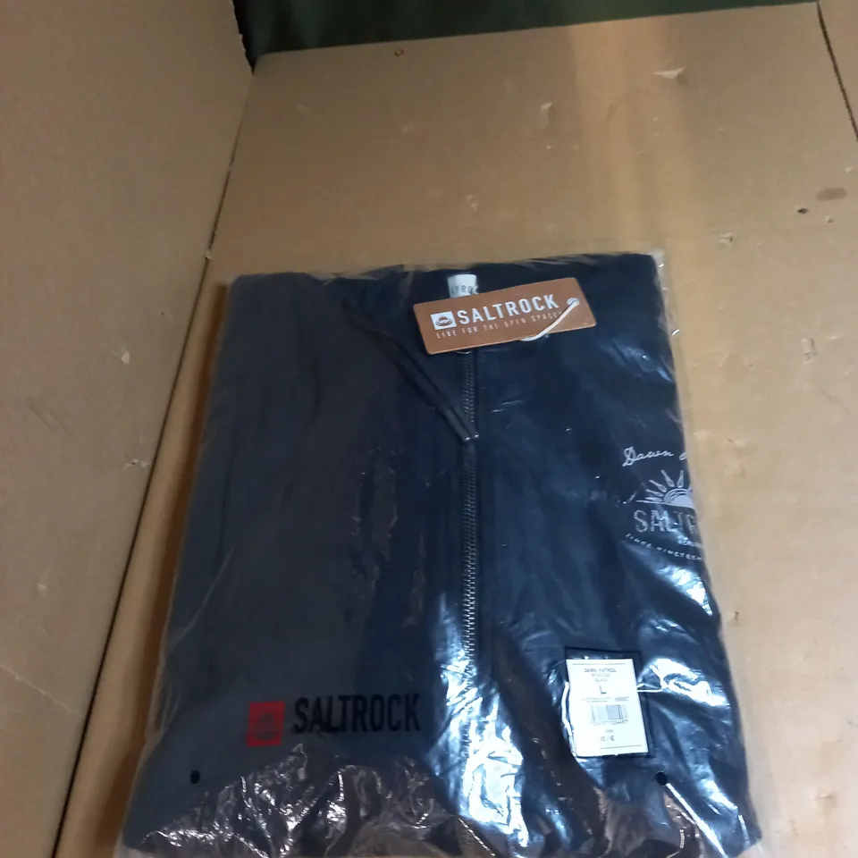 BAGGED SALTROCK DAWN PATROL ZIP HOODIE SIZE L