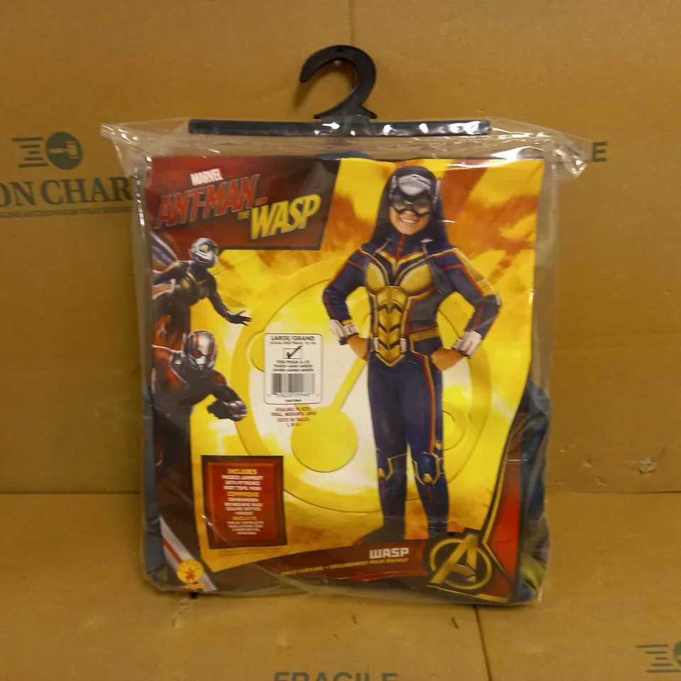 BOX OF APPROX 12 MARVEL ANTMAN AND THE WASP COSTUMES - THE WASP (SIZE LARGE)