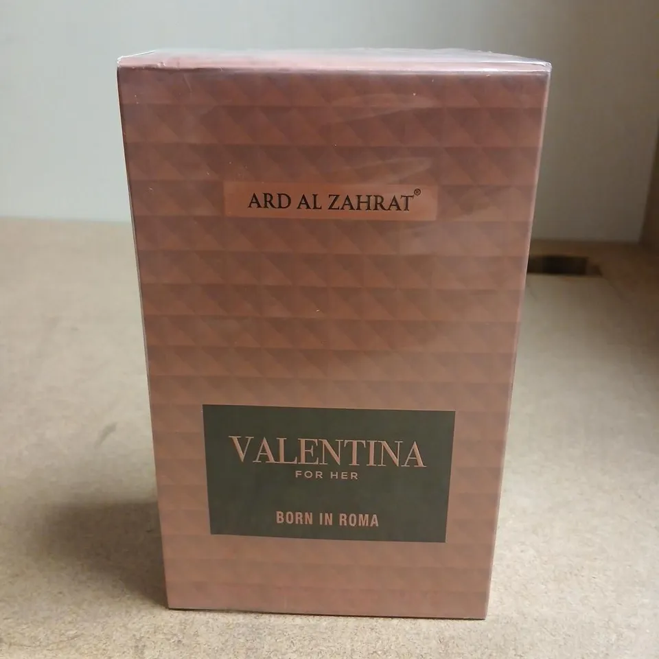 BOXED AND SEALED ARD AL ZAHRAT VALENTINA FOR HER BORN IN ROMA EAU DE TOILETTE 100ML