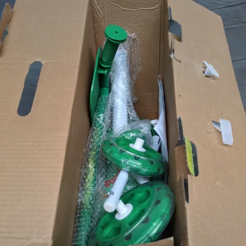 3-Wheel Dinosaur Scooter – Green Toy, Boxed