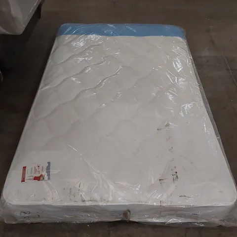 QUALITY BAGGED 120CM AIRSPRUNG MEMORY COMFORT SMALL DOUBLE MATTRESS 		