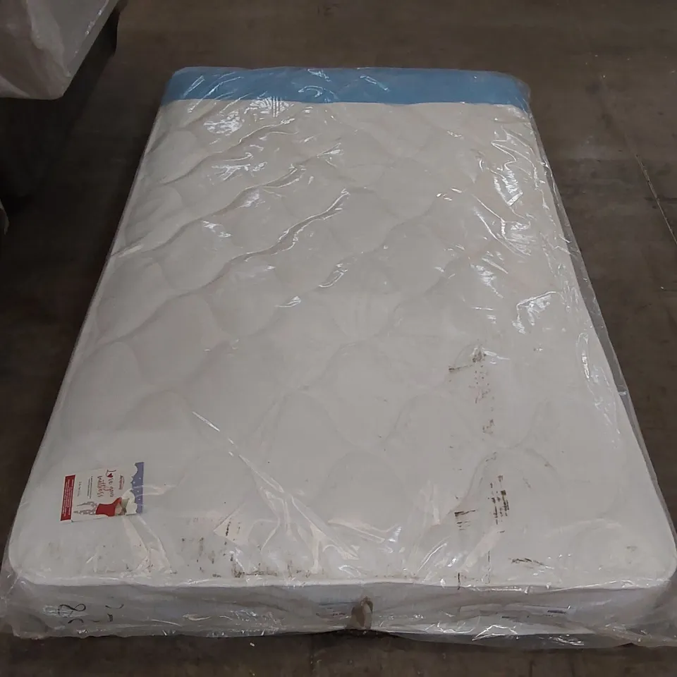 QUALITY BAGGED 120CM AIRSPRUNG MEMORY COMFORT SMALL DOUBLE MATTRESS 		 RRP £509