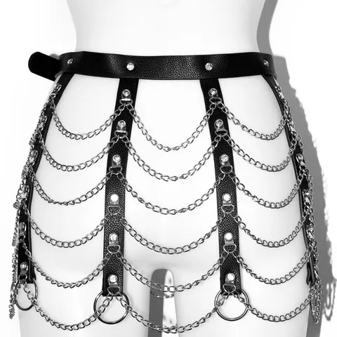 ANN SUMMERS DIAMANTE CHAIN SKIRT HARNESS