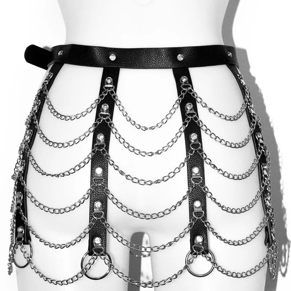 ANN SUMMERS DIAMANTE CHAIN SKIRT HARNESS