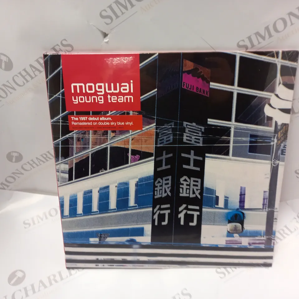 SEALED MOGWAI YOUNG TEAM DOUBLE SKY BLUE VINYL