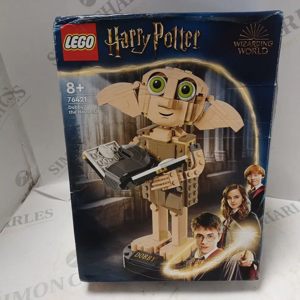 BOXED LEGO HARRY POTTER DOBBY THE HOUSE ELF - 76421 RRP £24.99