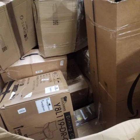 PALLET CONTAINING ASSORTED PRODUCTS INCLUDING DINING CHAIRS & 3Γ6M PARTY TENT