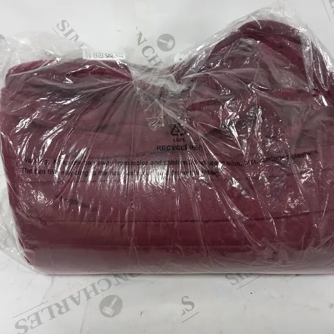 COZEE HOME VELVETSOFT HEATED THROW IN SHIRAZ WINE