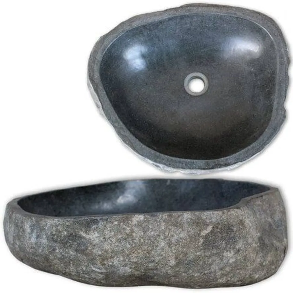 BOXED THINDER STONE COUNTERTOP BASIN 15CM H X 46CM L