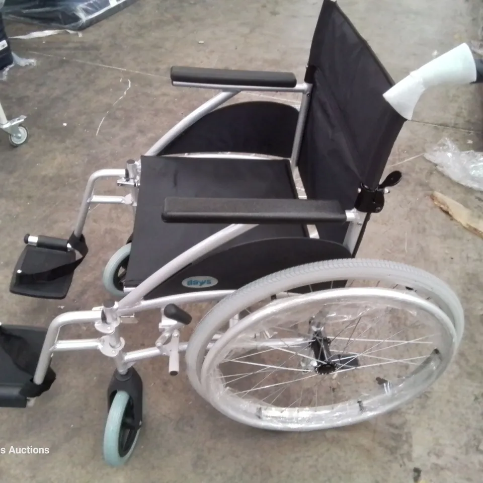 DAYS MANUAL FOLDING WHEELCHAIR BLACK